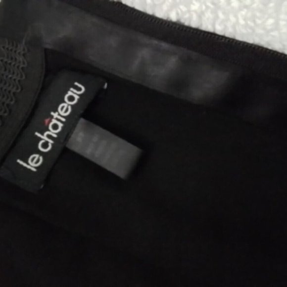 Corset Black With Trim Le Chateau Sizes S Pk8 - Picture 3 of 4